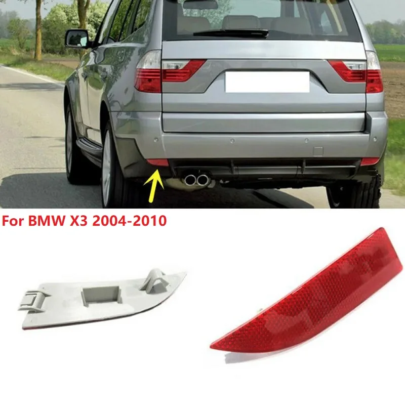 Для BMW X3 2004-2010 автомобильный Бампер Отражатель панель Крышка задний красный внешние аксессуары украшение автомобильный Стайлинг ABS пластик
Для BMW X3 2004-2010 автомобильный Бампер Отражатель панель Крышка задний красный внешние аксессуары украшение автомобильный Стайлинг ABS пластик