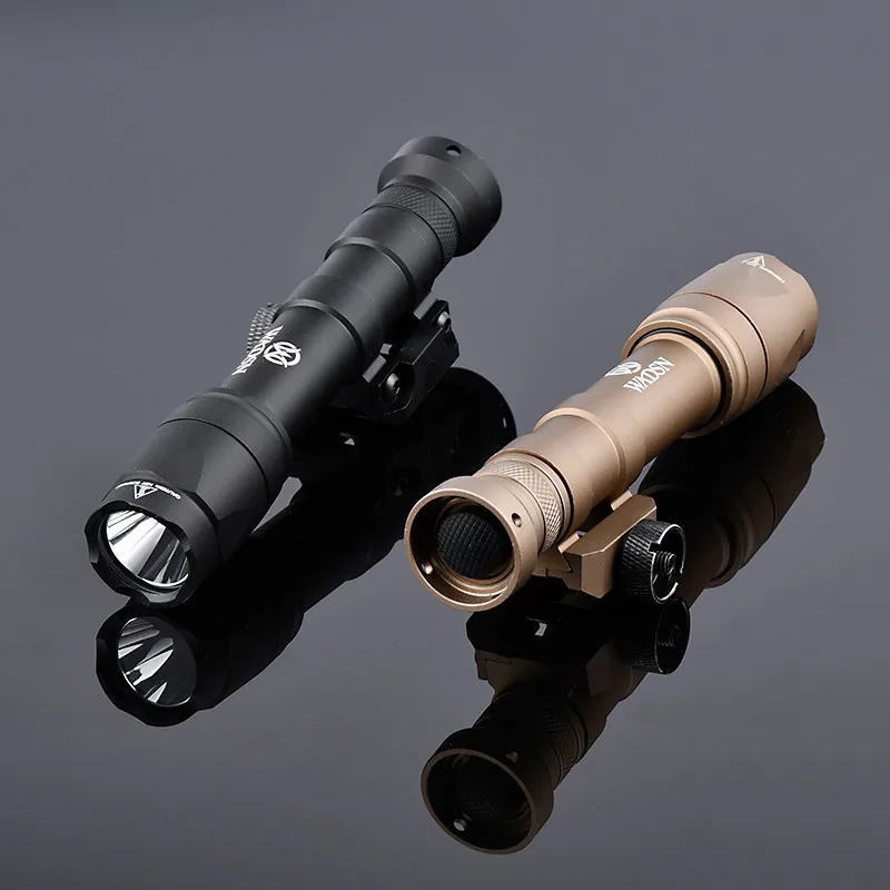 

WADSN SF M600 M300 M600C M300A Airsoft Flashlight Tactical Torch Scout AR15 Rifle Gun Weapon LED Light Fit 20mm Picatinny Rail