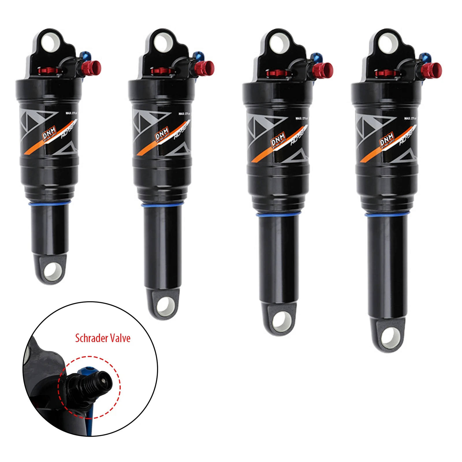 Hot Sale MTB Bike Parts High Quality 2023 New Rear Shock Air DNM AO-38RL For DH XC AM Rebound/Lock Out/Air Pressure
Hot Sale MTB Bike Parts High Quality 2023 New Rear Shock Air DNM AO-38RL For DH XC AM Rebound/Lock Out/Air Pressure