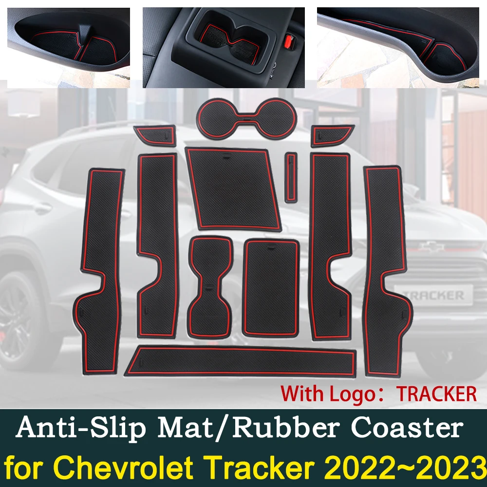 Нескользящий Резиновый пыленепроницаемый коврик для ворот для Chevrolet Tracker 2022 2023, подставки с канавками, коврик, аксессуары для салона автомобиля, наклейки
Нескользящий Резиновый пыленепроницаемый коврик для ворот для Chevrolet Tracker 2022 2023, подставки с канавками, коврик, аксессуары для салона автомобиля, наклейки