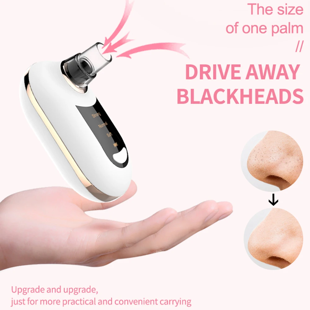 Facial Blackhead Remover Pore Acne Pimple Removal Face Nose Cleaner Vacuum Suction Facial Beauty Clean Skin Care Beauty 
Facial Blackhead Remover Pore Acne Pimple Removal Face Nose Cleaner Vacuum Suction Facial Beauty Clean Skin Care Beauty