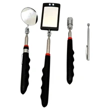 Engine Chassis Inspection Auto Repair Detector Mirror Four-piece Set Of Multi-directional Folding Telescopic LED Light Reflector
Engine Chassis Inspection Auto Repair Detector Mirror Four-piece Set Of Multi-directional Folding Telescopic LED Light Reflector