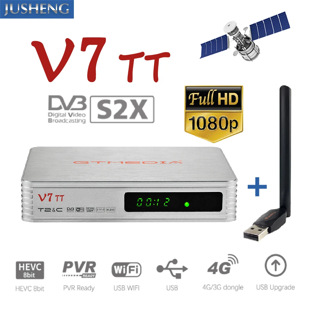 Спутниковый ресивер GTmedia V7 TT DVB-S S2 S2X H.264 1080P Поддержка AVS +,VCM/ACM/multi-stream/T2MI онлайн-фильма You tu Youporn
Спутниковый ресивер GTmedia V7 TT DVB-S S2 S2X H.264 1080P Поддержка AVS +,VCM/ACM/multi-stream/T2MI онлайн-фильма You tu Youporn
