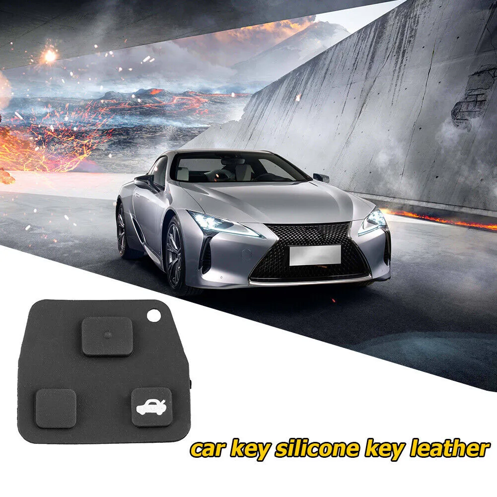 Black 3 Buttons Remote Key Fob Repair Switch Rubber Pad Replacement For Toyota Rubber Black Accessories For Vehicles
Black 3 Buttons Remote Key Fob Repair Switch Rubber Pad Replacement For Toyota Rubber Black Accessories For Vehicles