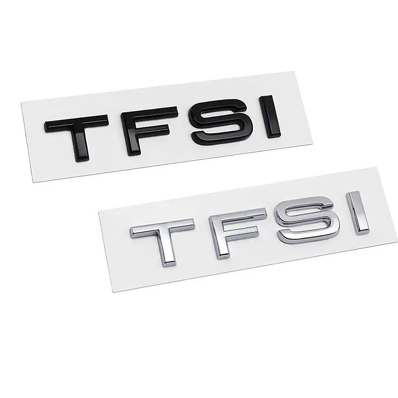 1X Chrome Glossy Black TFSI Tail Emblem Badge Trunk Decal Car Sticker Accessories Car Tools Suitable for All Models Decoration 
1X Chrome Glossy Black TFSI Tail Emblem Badge Trunk Decal Car Sticker Accessories Car Tools Suitable for All Models Decoration