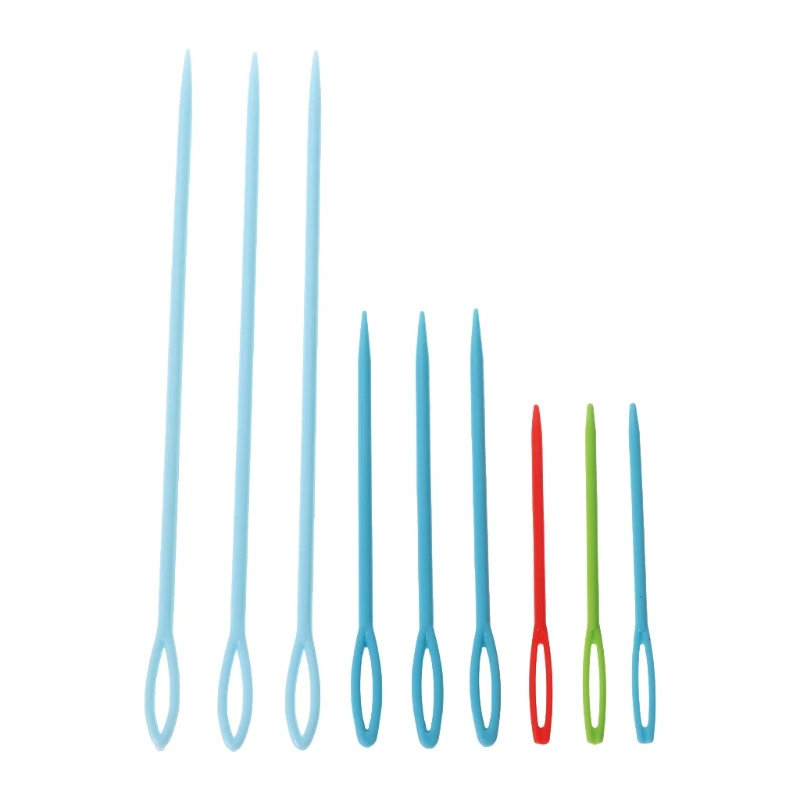 Plastic Sewing Needles 9 Pcs Crochet Hooks Knitting Needle Sew Tools for Sweater Scarf Shawl Socks Clothes Making
Plastic Sewing Needles 9 Pcs Crochet Hooks Knitting Needle Sew Tools for Sweater Scarf Shawl Socks Clothes Making