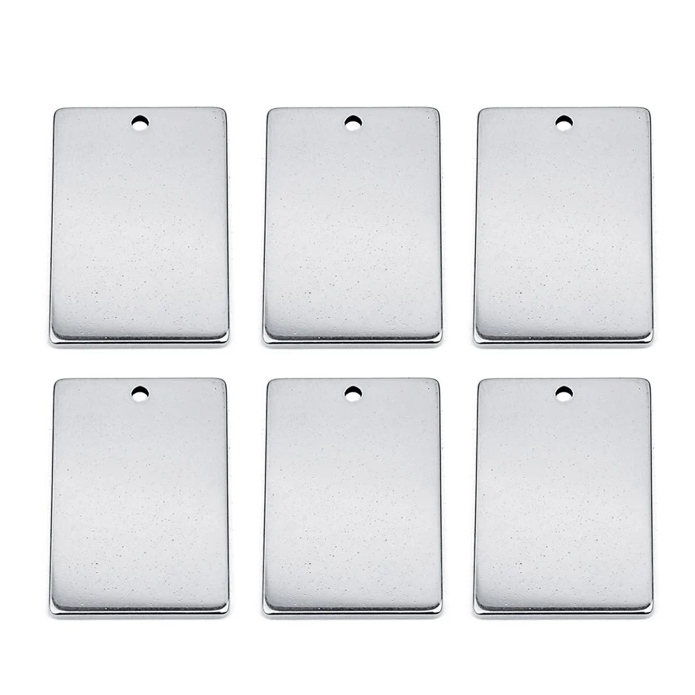 10PCS DIY Jewelry Accessories Stainless Steel Jewelry Making Supplies Simple Stainless Steel Rectangular Pendant Smooth Surface
10PCS DIY Jewelry Accessories Stainless Steel Jewelry Making Supplies Simple Stainless Steel Rectangular Pendant Smooth Surface