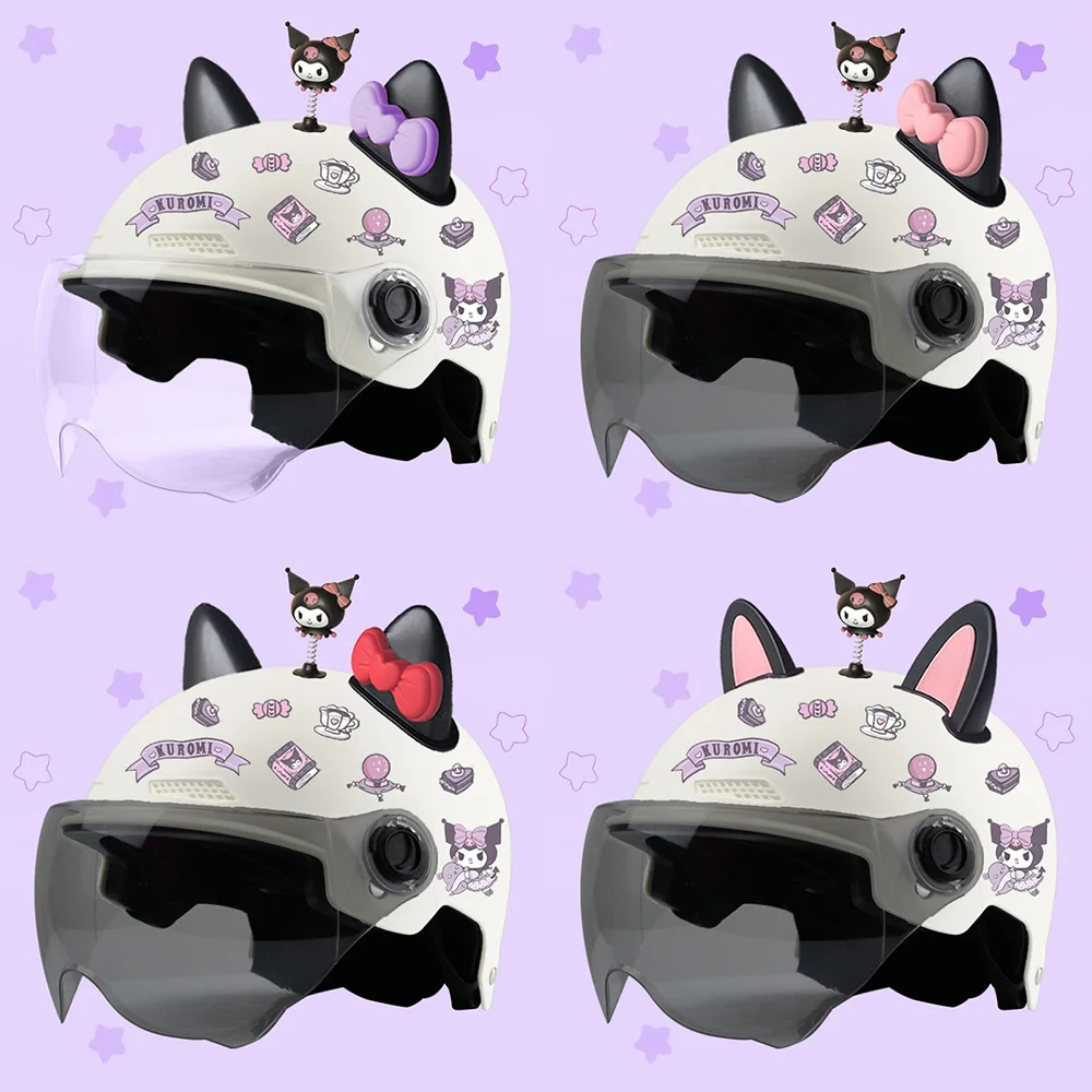 Автомобильный шлем Kawaii Sanrio, Hello Kitty Kuromi Y2K, универсальный легкий дышащий солнцезащитный шлем, регулируемый размер, подарок
Автомобильный шлем Kawaii Sanrio, Hello Kitty Kuromi Y2K, универсальный легкий дышащий солнцезащитный шлем, регулируемый размер, подарок
