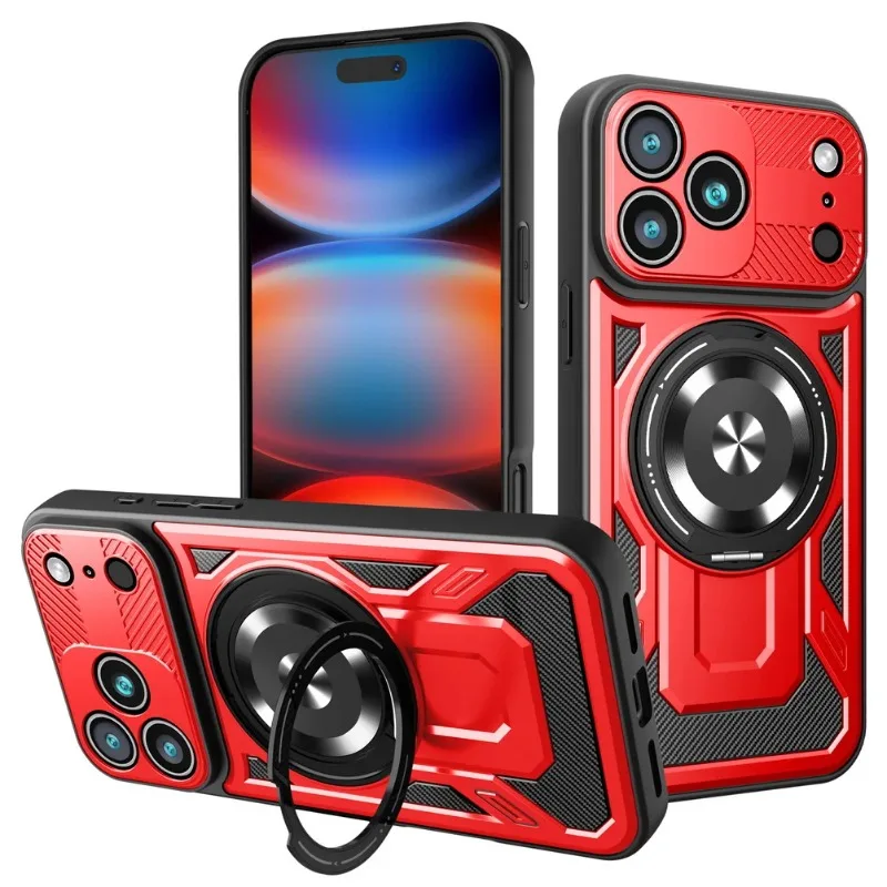 ARMOUR-X™ Heavy-Duty Shockproof Armor Case for iPhone With Ring Kickstand ARMOUR-X™ Heavy-Duty Shockproof Armor Case for iPhone With Ring Kickstand