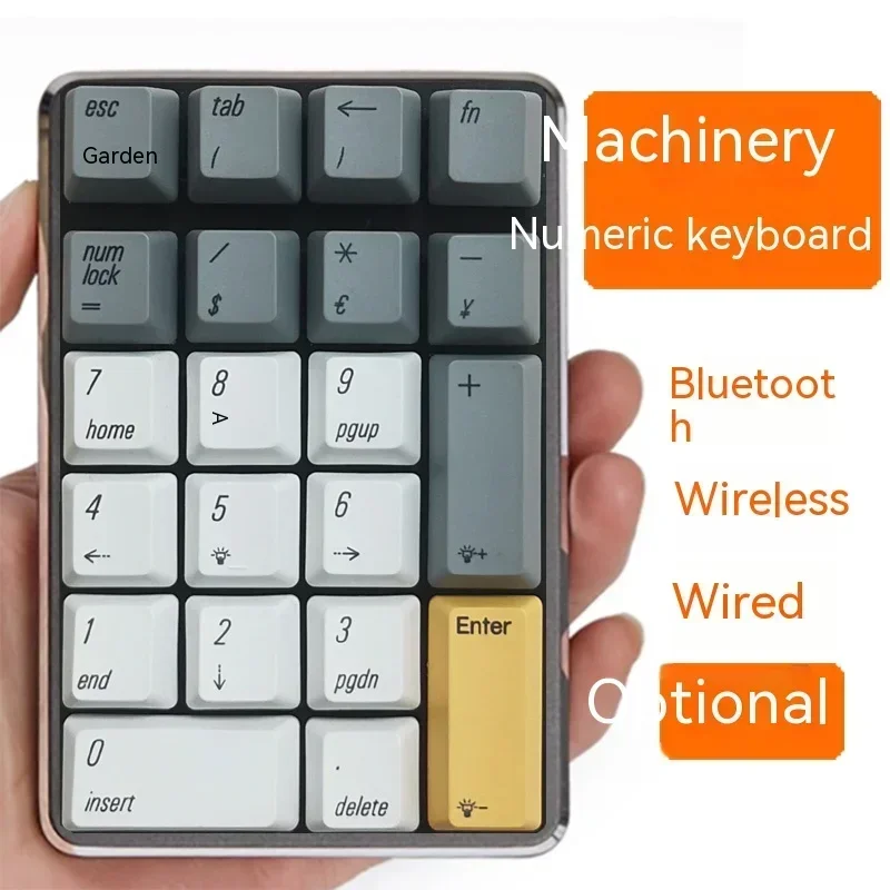 

Chishang Magic Egg 21-key Mechanical Digital Keypad Wired Bluetooth 2.4g Cash Register Finance Dedicated External Mini Keyboard