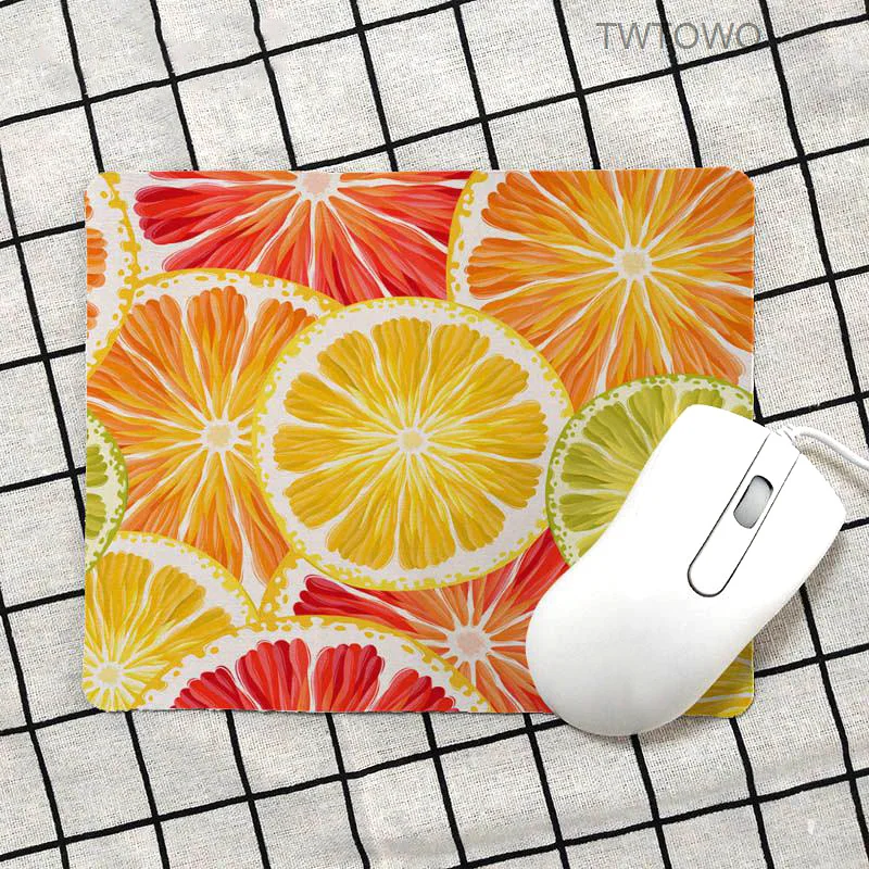 

MousePad Hot Sell Gaming MousePads Art Anime lovely Natural Rubber Cartoon kawaii Oranges Home Office Decoration keyboard pad
