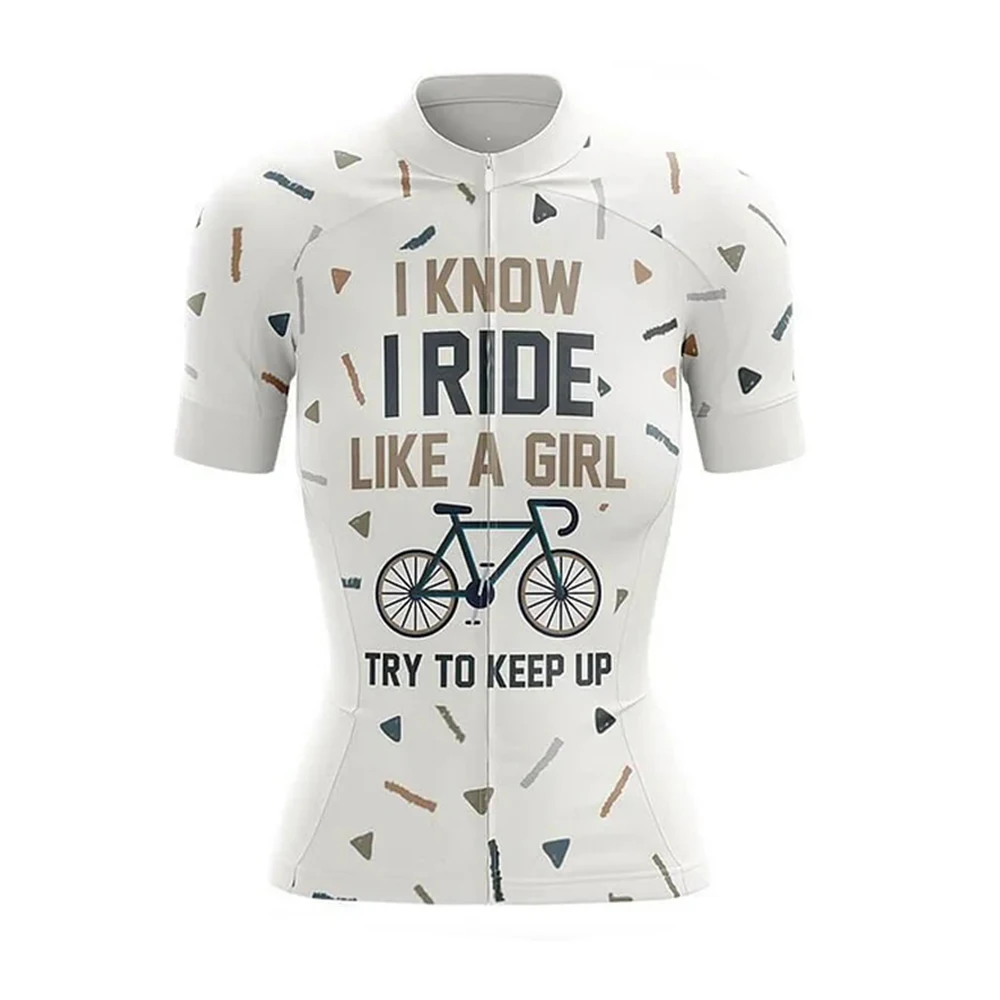 Like A Girl Women Cycling Jersey Short Sleeve Bike Shirt Bicycle Wear Mountain Road Clothes Cycle Racing MTB Clothing
Like A Girl Women Cycling Jersey Short Sleeve Bike Shirt Bicycle Wear Mountain Road Clothes Cycle Racing MTB Clothing