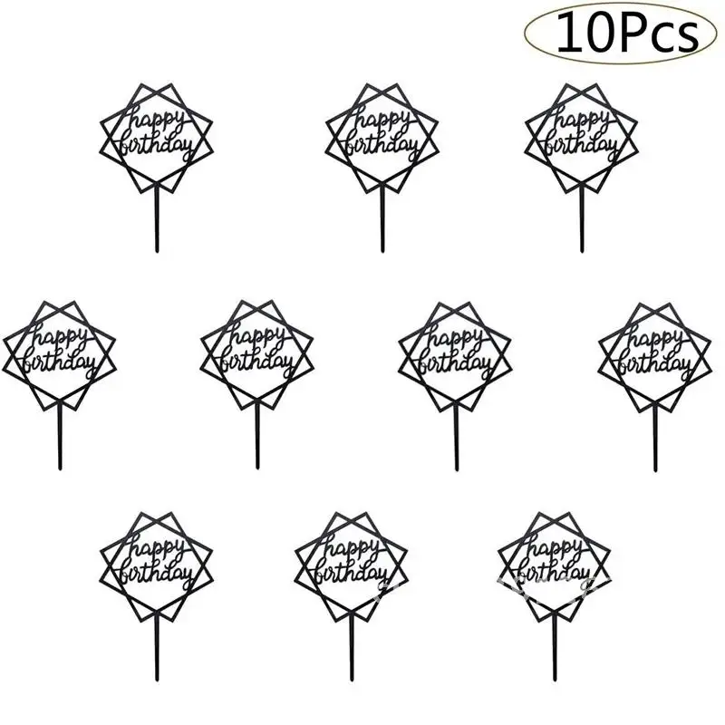 Cake Topper 10pcs/bag Acrylic Letter Happy Birthday Cake Toppers Party Supplies Happy Birthday Cake Decoration Boy 
Cake Topper 10pcs/bag Acrylic Letter Happy Birthday Cake Toppers Party Supplies Happy Birthday Cake Decoration Boy