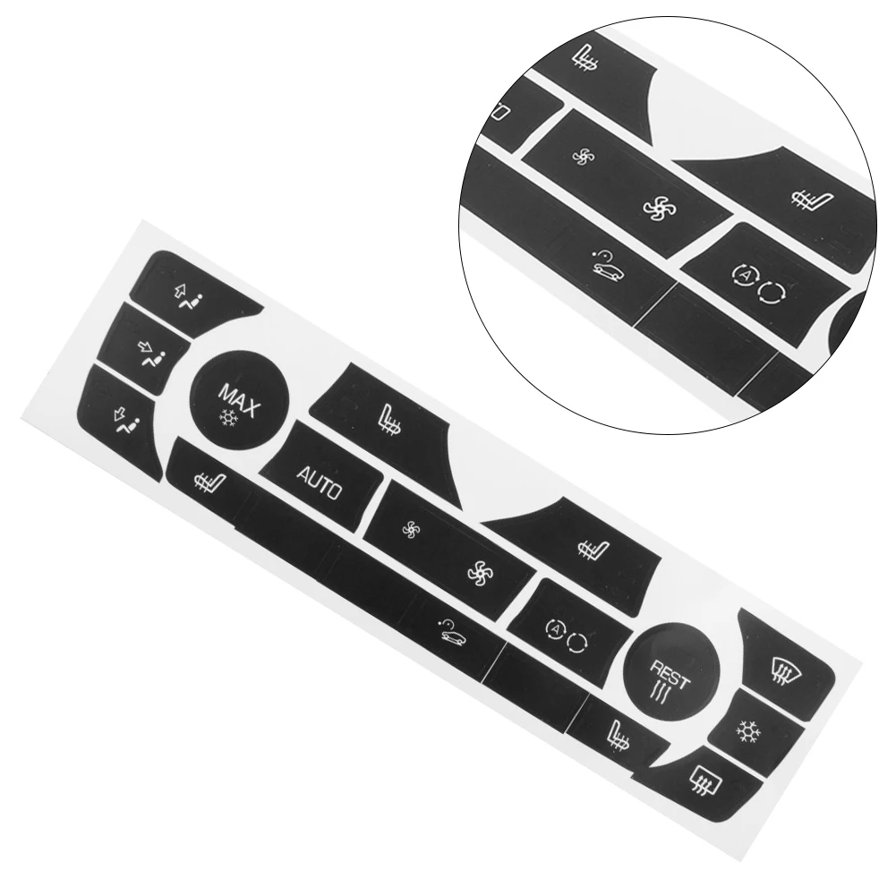 Kit Sticker Climate Control AC Climate High Grade Vinyl Knob Sticker Repair Kit For BMW E90 E91 E92 06-11 Brand New Hot Sale
Kit Sticker Climate Control AC Climate High Grade Vinyl Knob Sticker Repair Kit For BMW E90 E91 E92 06-11 Brand New Hot Sale