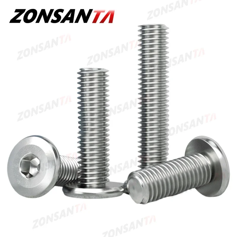M3 M4 M5 M6 M8 большая плоская Шестигранная головка с шестигранным углублением 304 дюйма из нержавеющей стали шестигранный болт для мебели с заклепками соединительный болт
M3 M4 M5 M6 M8 большая плоская Шестигранная головка с шестигранным углублением 304 дюйма из нержавеющей стали шестигранный болт для мебели с заклепками соединительный болт