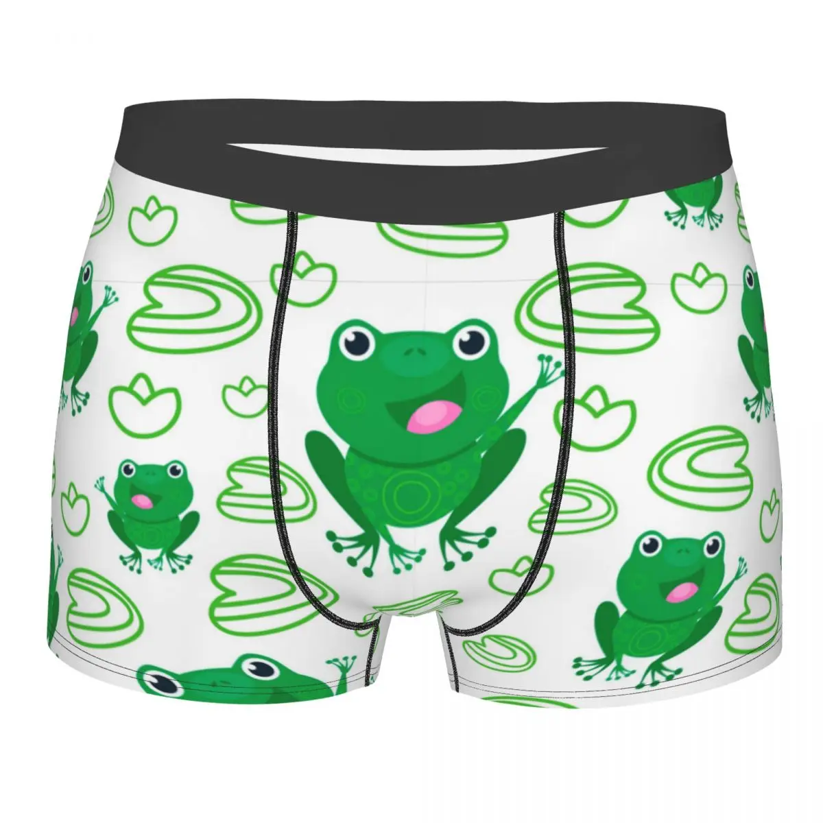 Men's Cute Frog Animal Underwear Frogs Cartoon Funny Boxer Shorts Panties Male Mid Waist Underpants Plus Size
Men's Cute Frog Animal Underwear Frogs Cartoon Funny Boxer Shorts Panties Male Mid Waist Underpants Plus Size