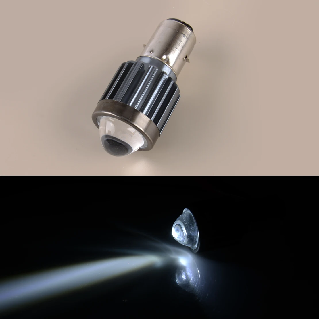 Новинка, 12 В, 11,5 Вт, BA20D, H6, 3570 лампочка светодиодный, дальний и ближний свет для мотоциклетных фар, Дальний свет