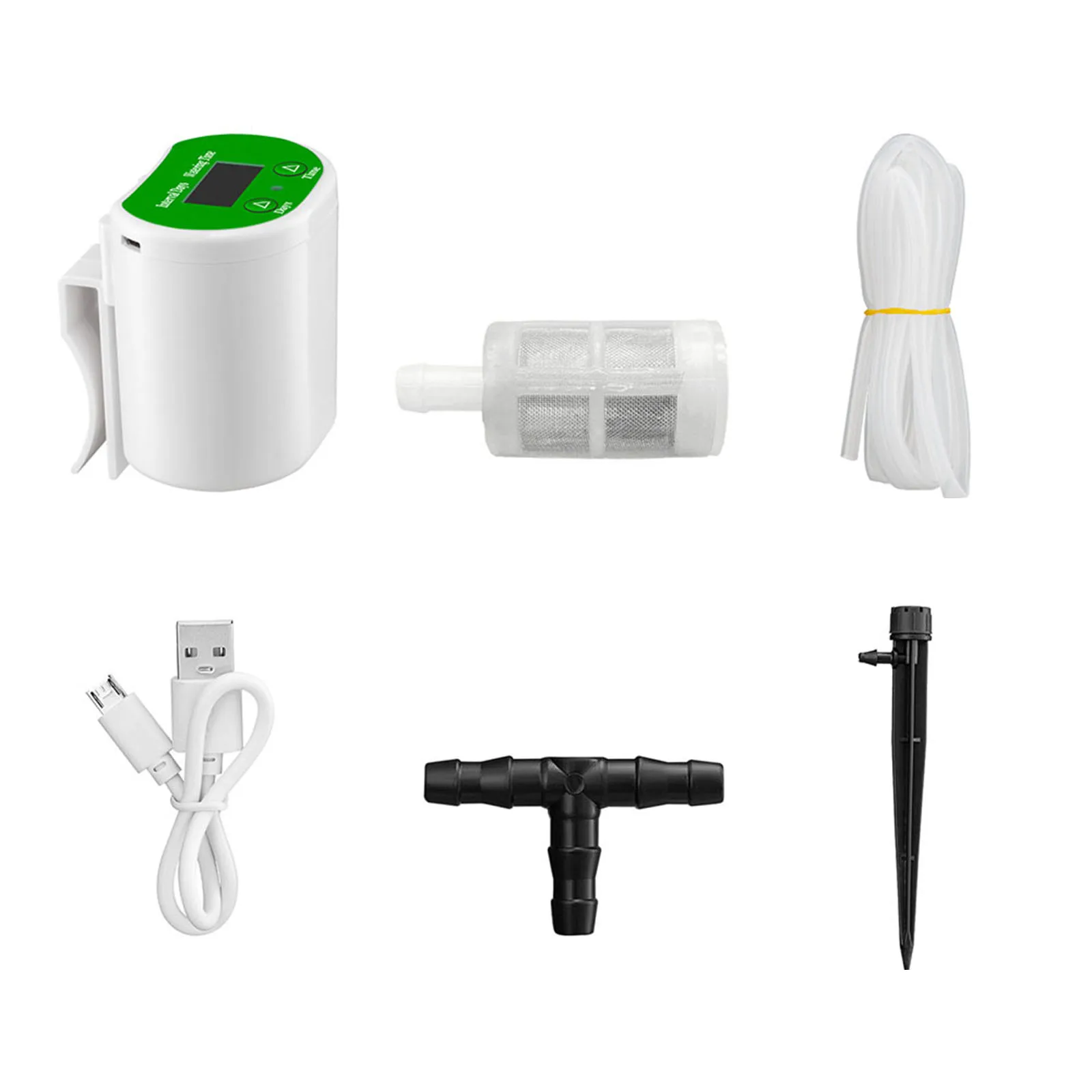High Quality Device Lawn Sprinklers Automatic Drip Irrigation System Garden Plant Self Watering Kit Timer Controller
High Quality Device Lawn Sprinklers Automatic Drip Irrigation System Garden Plant Self Watering Kit Timer Controller