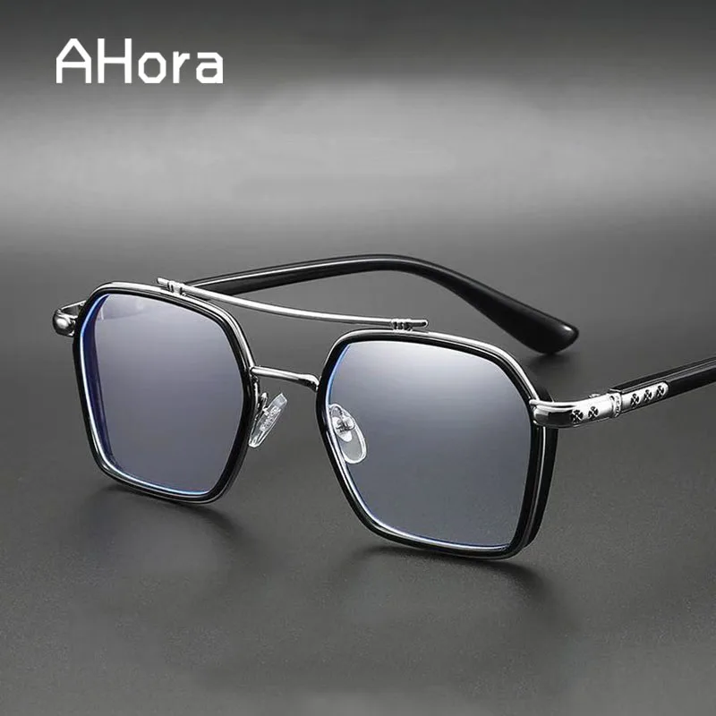 Ahora Retro Double Beam Reading Glasses Frame Women&Men Pilot Metal Presbyopia Eyeglasses Anti Blue Light Computer Goggles 0+4.0
Ahora Retro Double Beam Reading Glasses Frame Women&Men Pilot Metal Presbyopia Eyeglasses Anti Blue Light Computer Goggles 0+4.0