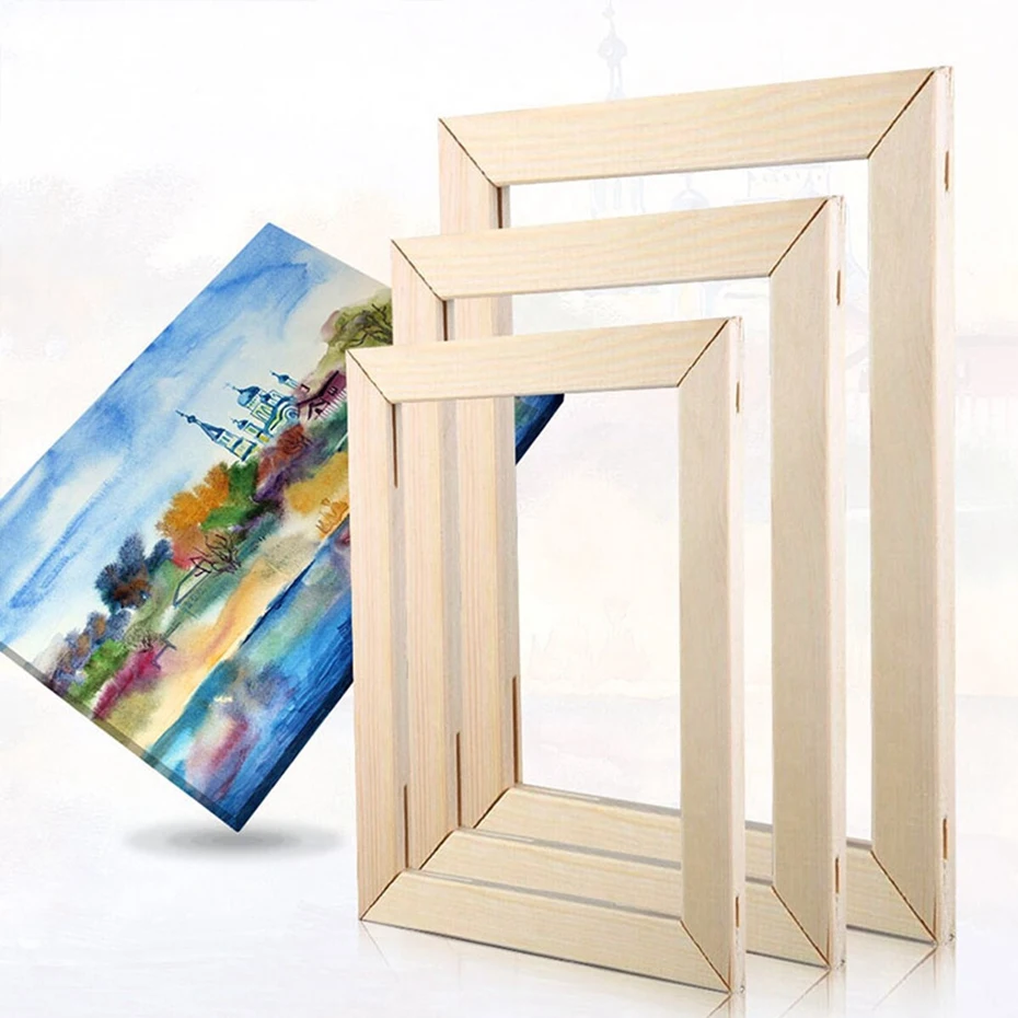 Shop Generic Wooden Painting Frame Kit DIY Large Canvas Stretcher Bars