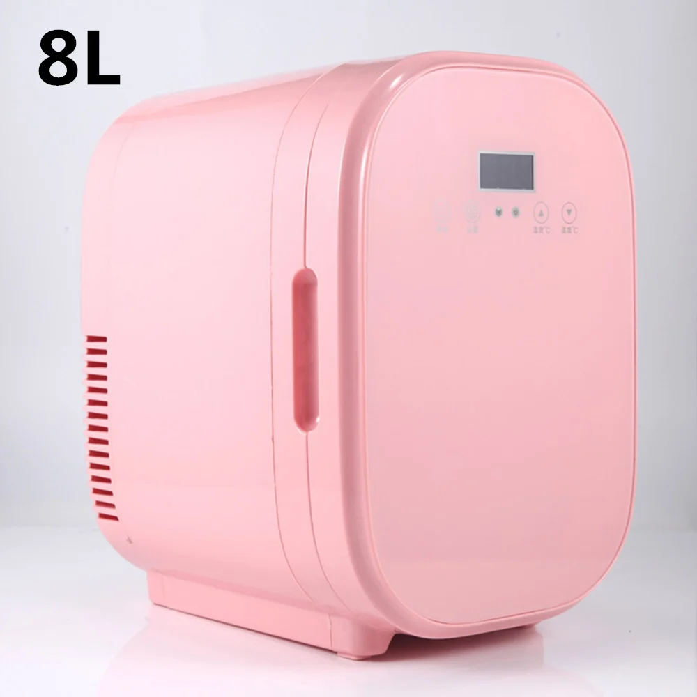 

8L Big Size Portable Refrigerator Mini Fridge 12V 110V 220V Warmer Cooler Freezer for Drinks Food Room Camping Car Home 미니냉장고