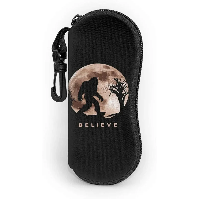 Bigfoot Eyeglass Case Sunglasses Soft Cases Ultra Light Portable Neoprene Zipper with Belt Clip for Men Women Kids
Bigfoot Eyeglass Case Sunglasses Soft Cases Ultra Light Portable Neoprene Zipper with Belt Clip for Men Women Kids