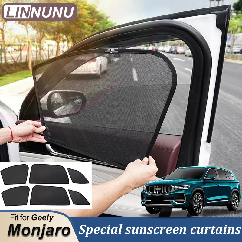 LINNUNU Fit for Gili Geely Monjaro Xingyue L Manjaro on back полусферу framed avtoshtorki автошторка Sun curtain auto magnetic
LINNUNU Fit for Gili Geely Monjaro Xingyue L Manjaro on back полусферу framed avtoshtorki автошторка Sun curtain auto magnetic