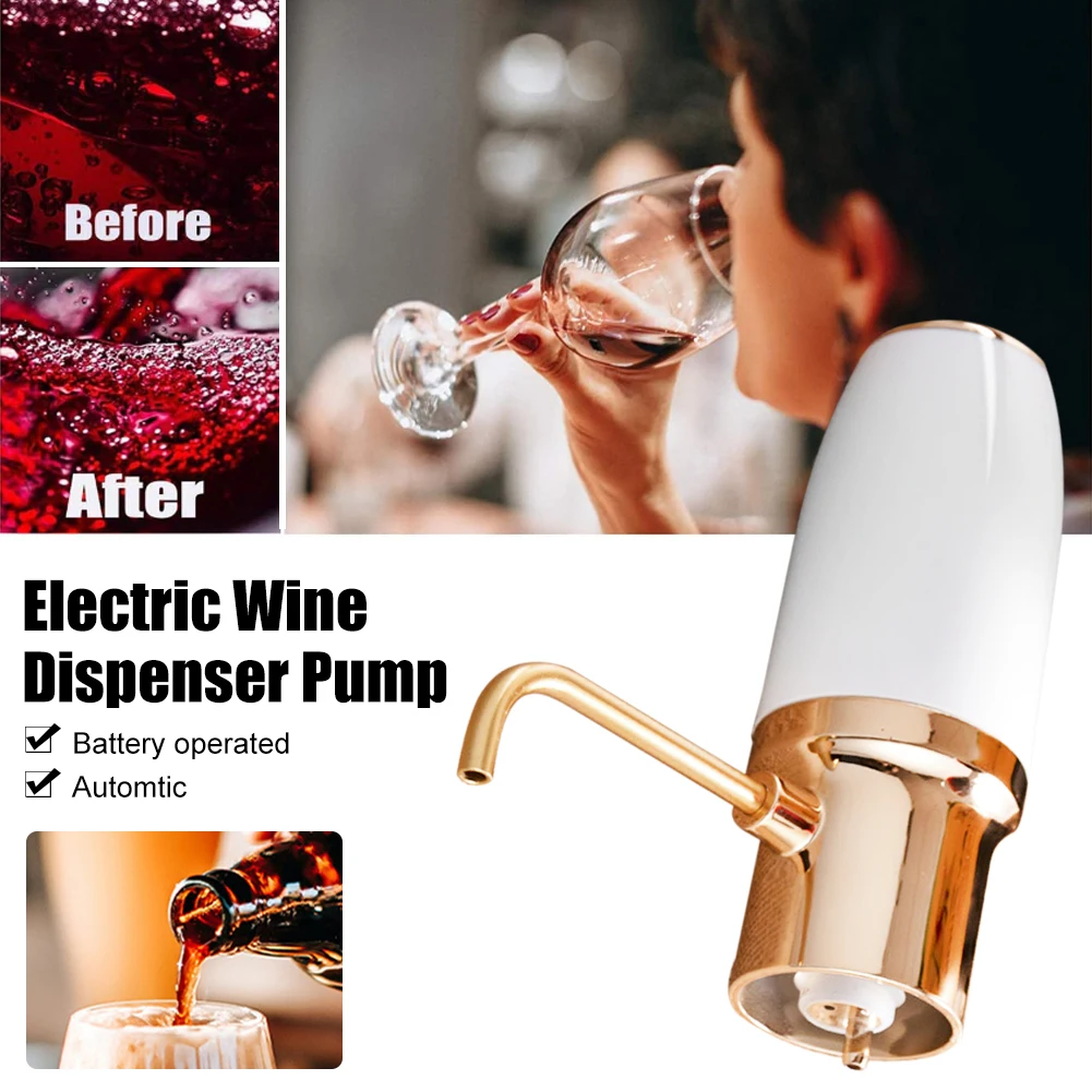 Electric Wine Aerator Wine Decanter USB Rechargeable Automatic Red Wine Aerator Pump Dispenser for Red and White Wine Aeration
Electric Wine Aerator Wine Decanter USB Rechargeable Automatic Red Wine Aerator Pump Dispenser for Red and White Wine Aeration