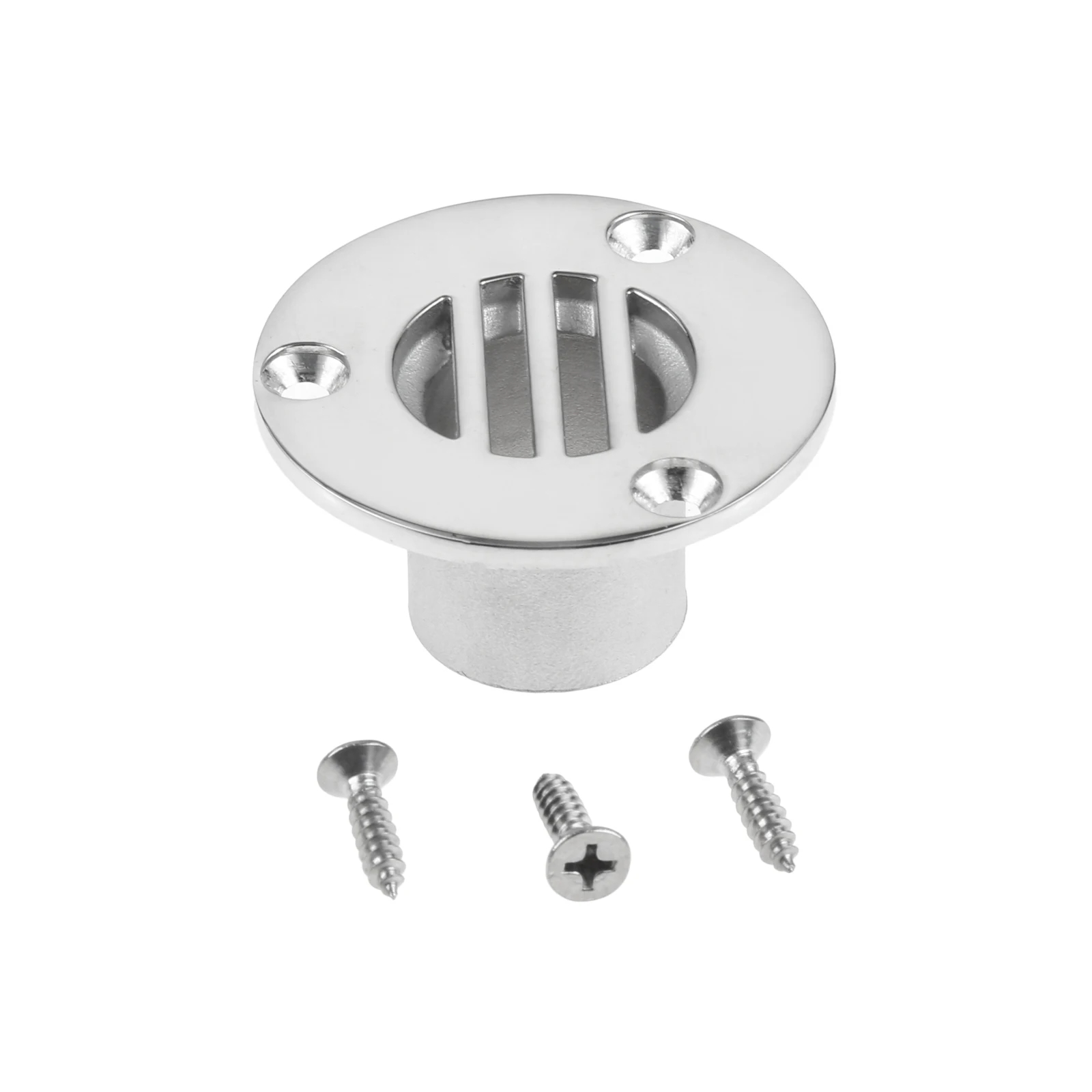 

25mm/1inch Stainless Steel Marine Drainage Boat Drainage Rust Resistant Floor Deck Drain for Boat Yacht Marine Hardware ws/crews