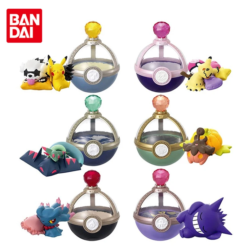 Pokemon Genuine Dreaming Midnight Time Elf Ball 4 Pikachu Mimikyu Dragapult Pumpkaboo Misdreavus Gengar Anime Action Figure Toys
Pokemon Genuine Dreaming Midnight Time Elf Ball 4 Pikachu Mimikyu Dragapult Pumpkaboo Misdreavus Gengar Anime Action Figure Toys