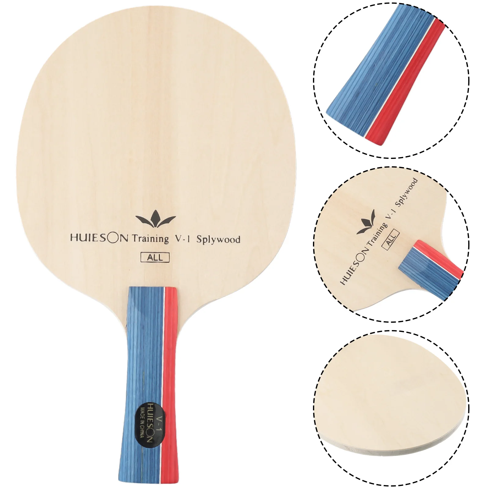 1PC Table Tennis Racket Ping-Pong Rackets Blade 5 Layers Medium Speed Shakehand Pen-hold Grip Handle 100mm 80mm For Children
1PC Table Tennis Racket Ping-Pong Rackets Blade 5 Layers Medium Speed Shakehand Pen-hold Grip Handle 100mm 80mm For Children