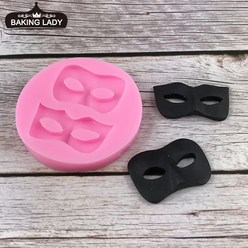Mask Silicone Mold Halloween Masquerade Fondant Cake Mold Chocolate Baking Mold DIY Clay Resin Art Plaster Mold
Mask Silicone Mold Halloween Masquerade Fondant Cake Mold Chocolate Baking Mold DIY Clay Resin Art Plaster Mold