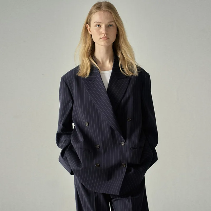 FAC* Striped Suit Coat Women's New Spring/Summer Casual Korean Design Sense Suit
FAC* Striped Suit Coat Women's New Spring/Summer Casual Korean Design Sense Suit