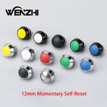 12mm Momentary Push Button Start Stop Power Switch Metal 1A/36V Without Fixation Backlit Connected Electrical On Off Screw Auto
12mm Momentary Push Button Start Stop Power Switch Metal 1A/36V Without Fixation Backlit Connected Electrical On Off Screw Auto
