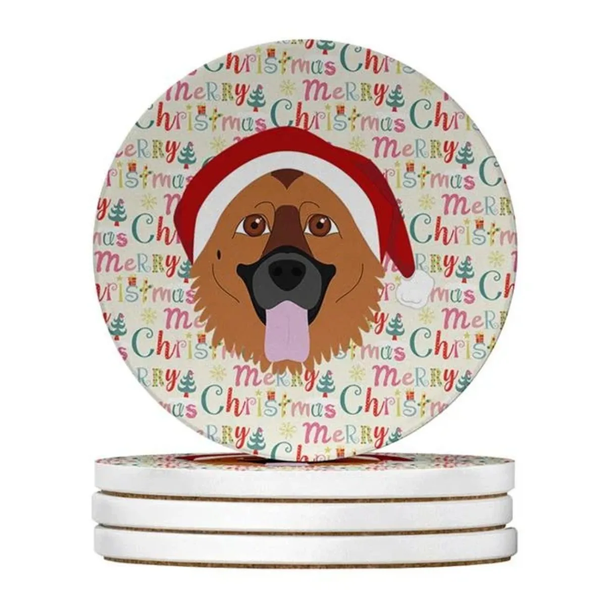 Caroline's Treasures WDK1452RCS4-PARENT Merry Christmas Large Sandstone Coasters Pack of 4, , multicolor
Caroline's Treasures WDK1452RCS4-PARENT Merry Christmas Large Sandstone Coasters Pack of 4, , multicolor