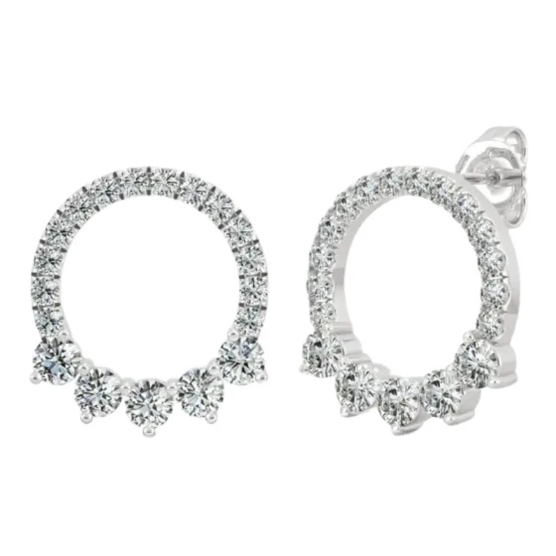 100% 925 Sterling Silver Real 1ct Moissanite Earring Hoops For Women Sparkling Wedding Party Luxury Fine Jewelry Gift
100% 925 Sterling Silver Real 1ct Moissanite Earring Hoops For Women Sparkling Wedding Party Luxury Fine Jewelry Gift