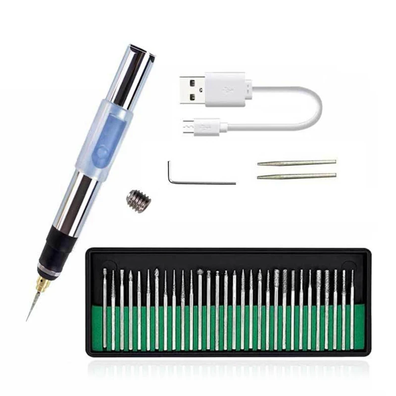 USB Cordless Engraving Tool Kit Woodworking Engraving Pen DIY For Jewelry Metal Glass Mini Wireless Drill
USB Cordless Engraving Tool Kit Woodworking Engraving Pen DIY For Jewelry Metal Glass Mini Wireless Drill