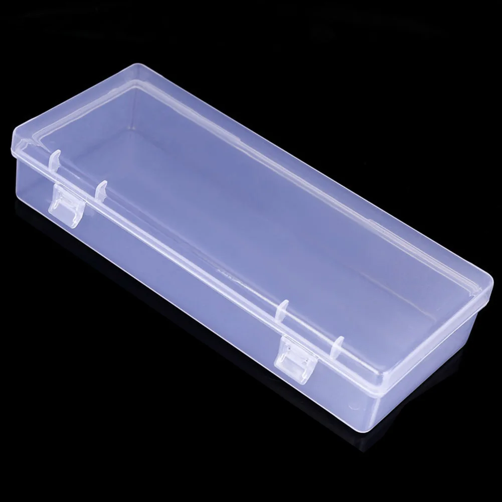 Plastic Case Storage Box Cosmetics Cover Craft Earring Clear Jewelry Making Organizer Transparent 15.5*6.3*3cm
Plastic Case Storage Box Cosmetics Cover Craft Earring Clear Jewelry Making Organizer Transparent 15.5*6.3*3cm