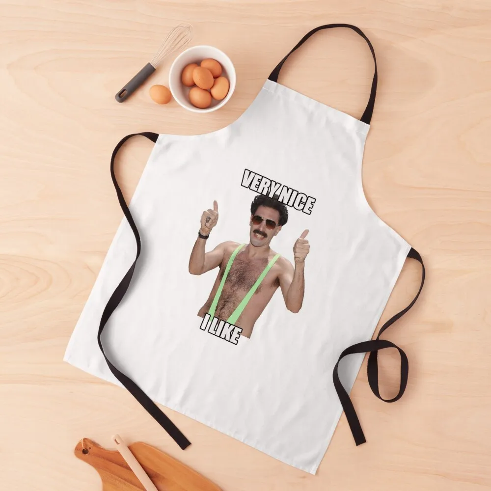 

Copy of Borat Very Nice I like Apron Kitchenware Things For Home And Kitchen Household Items Kitchen