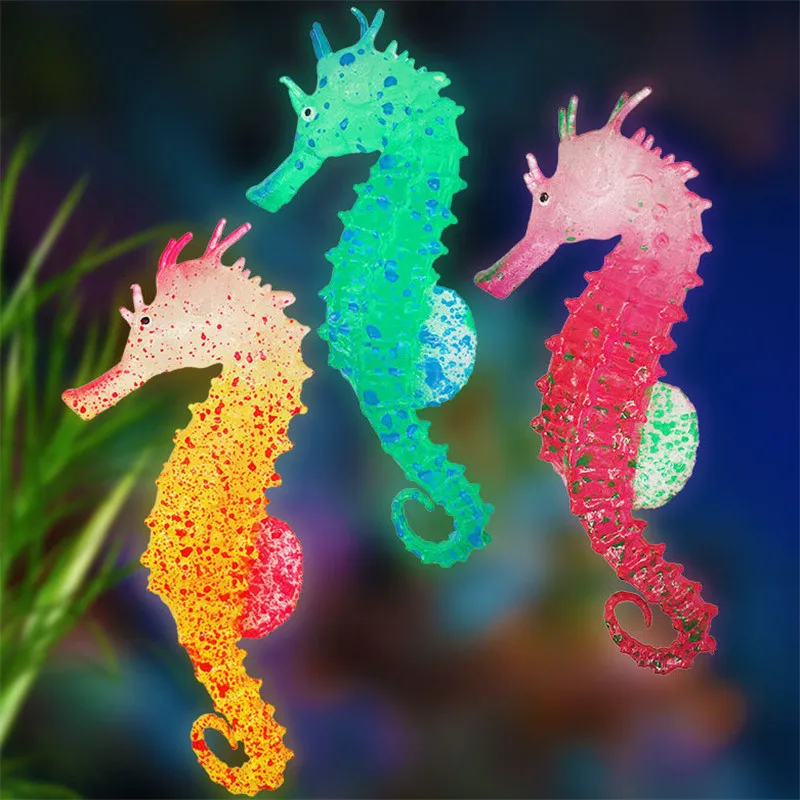 Fish tank aquascape decorations luminous simulation seahorse landscape aquarium simulation fluorescent silicone seahorse
Fish tank aquascape decorations luminous simulation seahorse landscape aquarium simulation fluorescent silicone seahorse