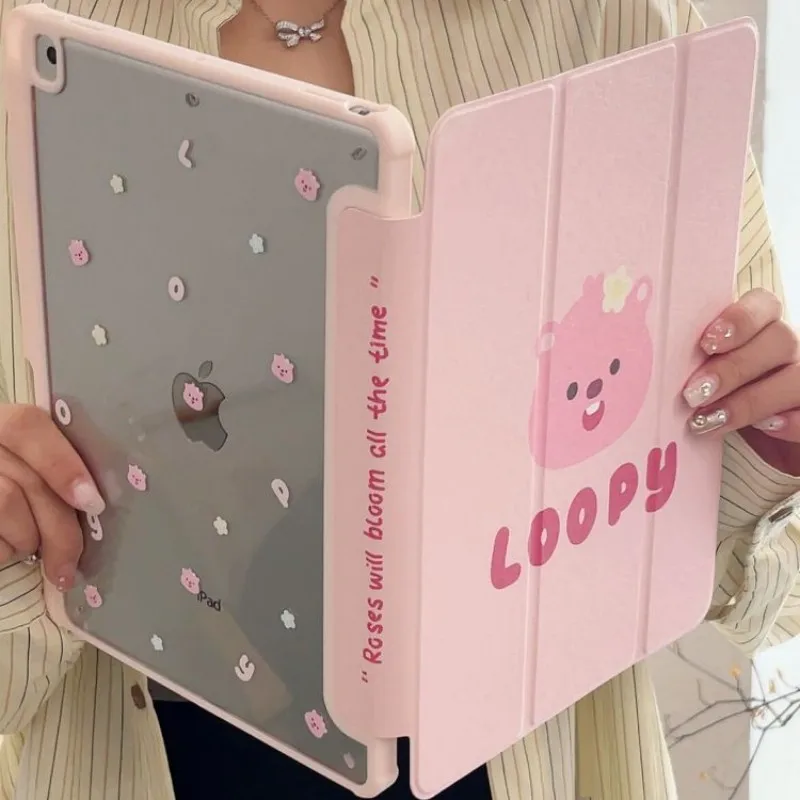 Kawaii Loopy Anime Cute Ruby Suitable for Ipad 10 Protective Case Air5 with Pen Slot 10.2-Inch Pro Acrylic 11 Anti Deformation
Kawaii Loopy Anime Cute Ruby Suitable for Ipad 10 Protective Case Air5 with Pen Slot 10.2-Inch Pro Acrylic 11 Anti Deformation