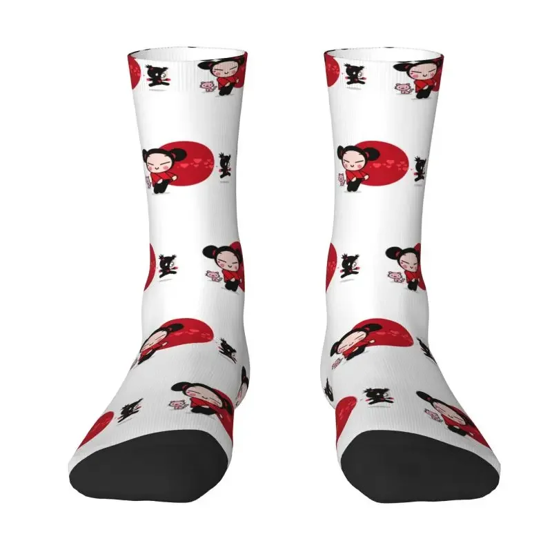 Fun Mens Love Pucca Dress Socks Unisex Warm Comfortable 3D Printed Tv Animation Anime Crew Socks
Fun Mens Love Pucca Dress Socks Unisex Warm Comfortable 3D Printed Tv Animation Anime Crew Socks