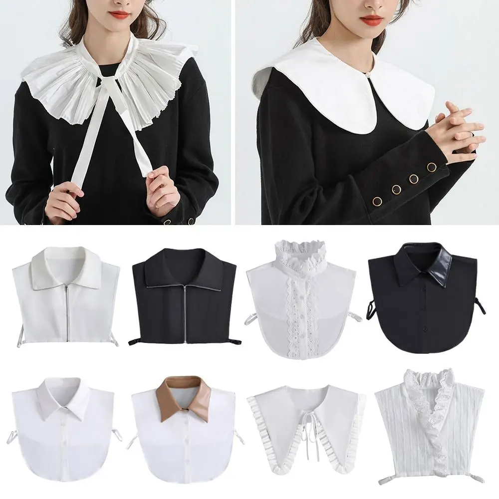 Хлопковая рубашка, имитация воротника, Модные Винтажные съемные аксессуары для одежды, Классический женский лацкан
Хлопковая рубашка, имитация воротника, Модные Винтажные съемные аксессуары для одежды, Классический женский лацкан