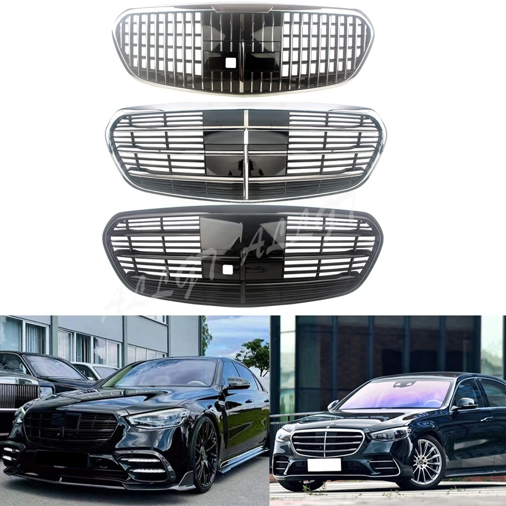 Передняя гонка Facelift решетка верхний радиатор для Mercedes-Benz W223 S-Class S350 S400 S450 S500 S580 S680 2021 + OE Maybach
Передняя гонка Facelift решетка верхний радиатор для Mercedes-Benz W223 S-Class S350 S400 S450 S500 S580 S680 2021 + OE Maybach