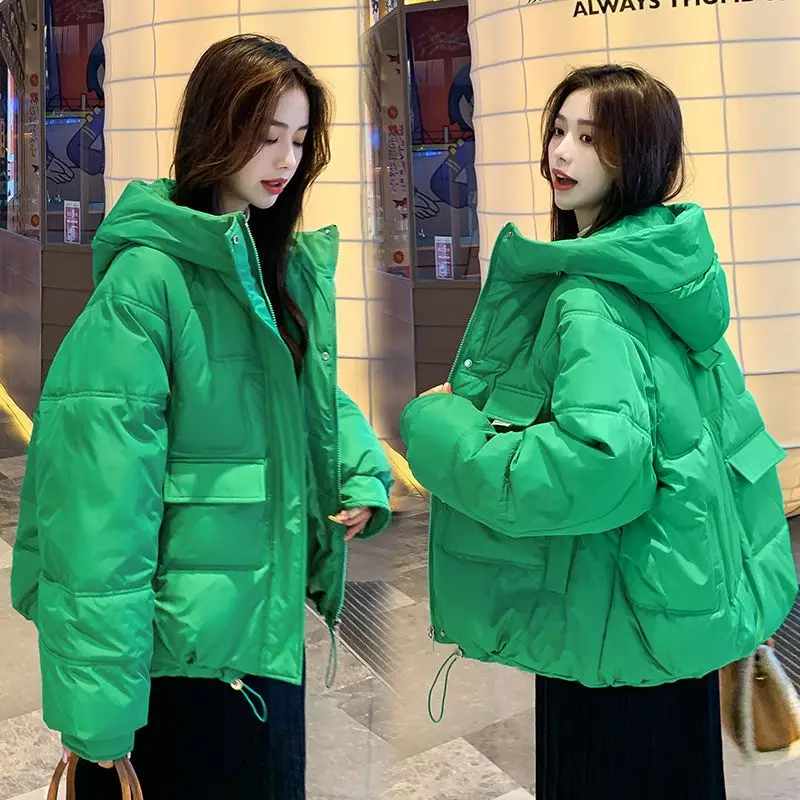 2023 New Winter Women Short Parkas Jackets Casual Thick Long Sleeve Warm Hooded Pattern Coat Female Fashion Outwear Loose Jacket
2023 New Winter Women Short Parkas Jackets Casual Thick Long Sleeve Warm Hooded Pattern Coat Female Fashion Outwear Loose Jacket