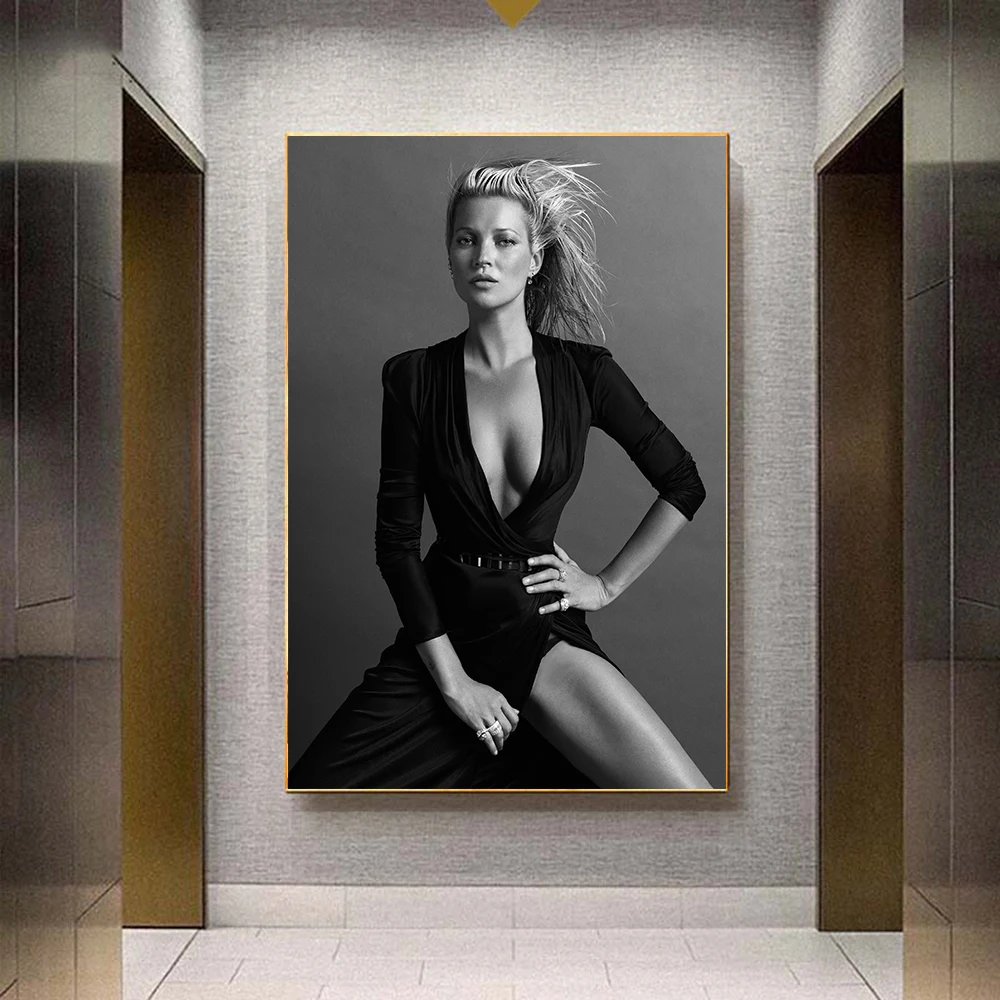 Black White Art Modern Sexy Woman Canvas Print Cuadros Posters Prints Wall Pictures Canvas Painting for Living Room Home Decor
Black White Art Modern Sexy Woman Canvas Print Cuadros Posters Prints Wall Pictures Canvas Painting for Living Room Home Decor