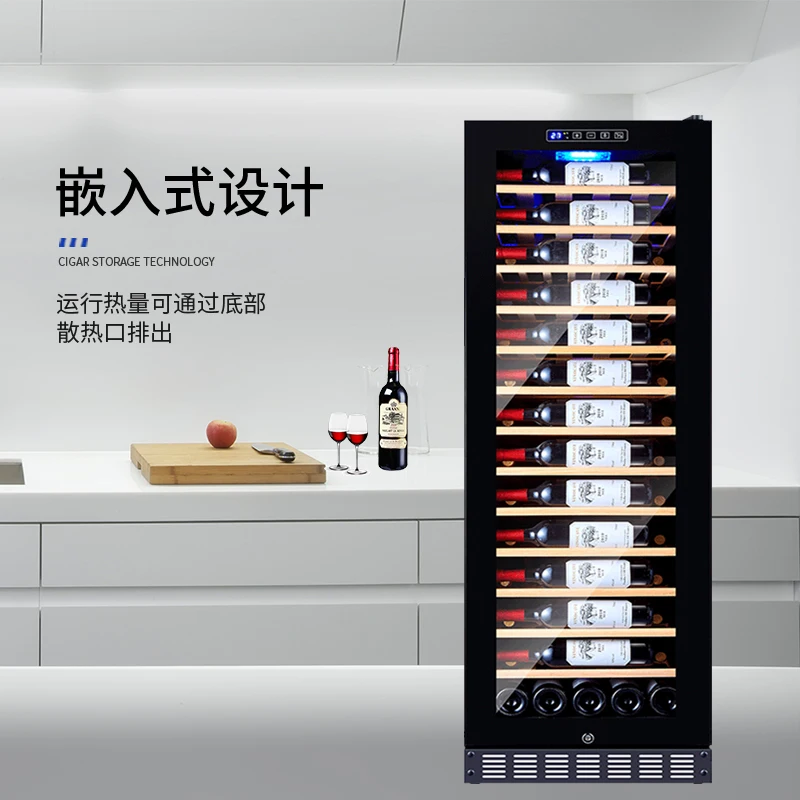 58 air-cooled compressors with constant temperature and moisture retention, hanging glass, household red wine cabinet, ice bar
58 air-cooled compressors with constant temperature and moisture retention, hanging glass, household red wine cabinet, ice bar