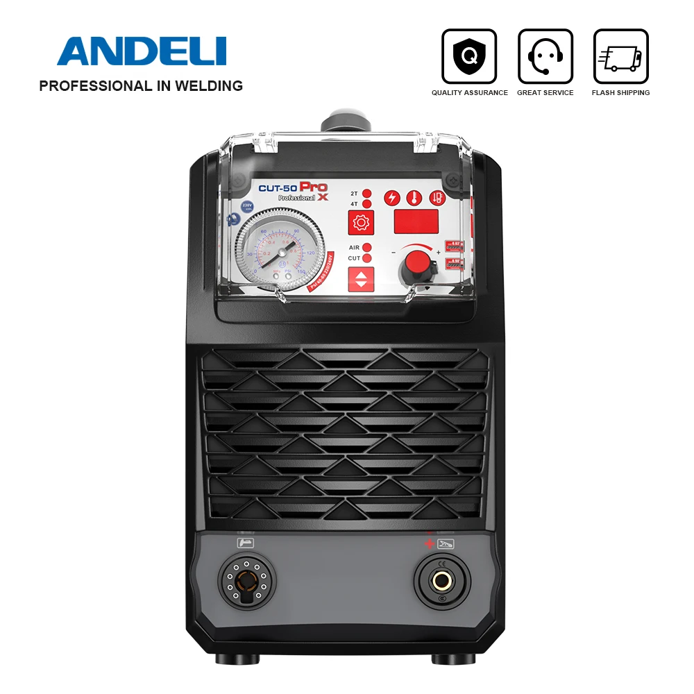 ANDELI IGBT Plasma Cutter CUT-50 PRO 220V 45A DC Air Plasma Cutting Machine
ANDELI IGBT Plasma Cutter CUT-50 PRO 220V 45A DC Air Plasma Cutting Machine