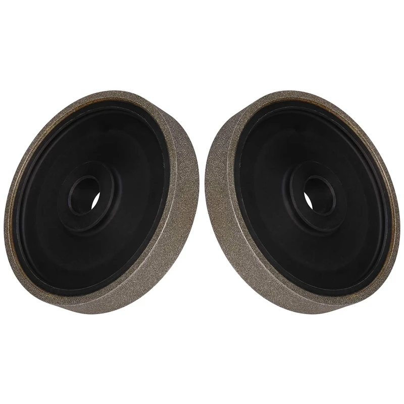 2X Diamond Lapidary Jewelry Grinding Wheel 6Inch X1 Inch (For Gem Granite Glass Stone Marble)-1000 & 3000
2X Diamond Lapidary Jewelry Grinding Wheel 6Inch X1 Inch (For Gem Granite Glass Stone Marble)-1000 & 3000