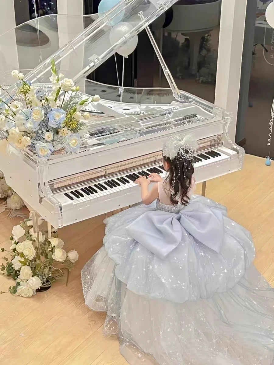 Princess Ball Gowns for Young Girls Kids Girl Sleeveless Beading Big Bowknot Mermaid Dress Infant Luxury Party Costume Vestidos
Princess Ball Gowns for Young Girls Kids Girl Sleeveless Beading Big Bowknot Mermaid Dress Infant Luxury Party Costume Vestidos
